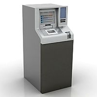 Cash machine 3D Model