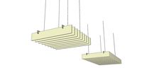 Grid Baffle Akoestische panelen PET Felt