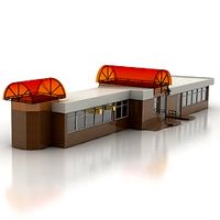 Shop 3D Model