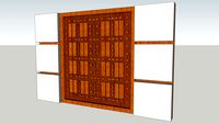 Mirror Backdrop Decoration