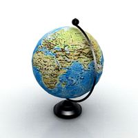 Globe 3D Model