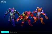 Stylized Fantasy Dragon Brute