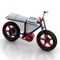 Motor bike 3D Model