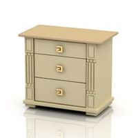 Bedside table 3D Model