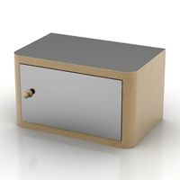 Bedside table 3D Model