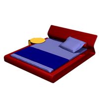 Bed 3D Model