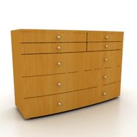 Locker 3D Model