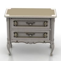 Bedside table 3D Model