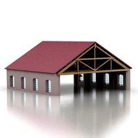 Roof 3D Model