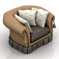Armchair 3D Model