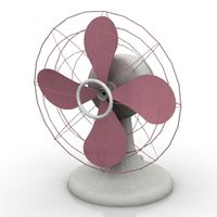 Fan 3D Model