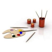 Palette 3D Model