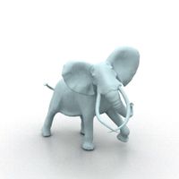 Elephant 3D Model