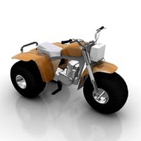 Motorcycle 3D Model