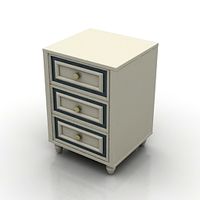 Bed-side table 3D Model