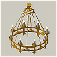 Lamp gothic 3D Model