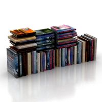 Books 3D Model
