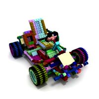 Cart 3D Model