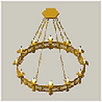 Lamp gothic 3D Model