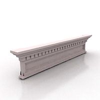 Pediment 3D Model