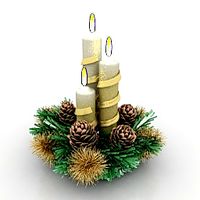 Candles 3D Model