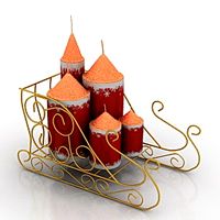 Candles 3D Model