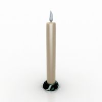 Candle 3D Model