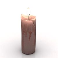 Candle 3D Model