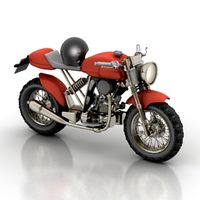 Motorcycle 3D Model