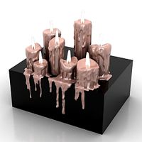Candles 3D Model