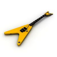 Guitar 3D Model