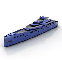 Yacht 3D Model