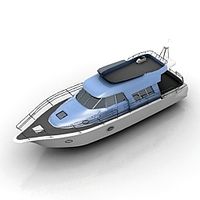Ship 3D Model