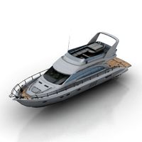 Yacht 3D Model