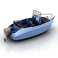 Boat 3D Model