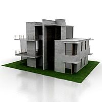 Villa 3D Model