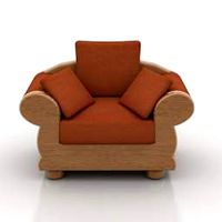 Armchair 3D Model