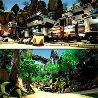 Modular Sci-Fi Military Camp