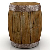 Barrel 3D Model