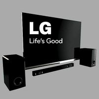 Soundbar LG and TV