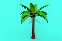 Cartoon Palm Tree