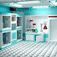 Lego decoration Medical compartment