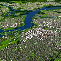 Ottawa City 3d Model