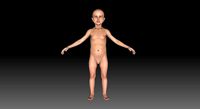Boy 3d body child