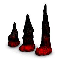 Stalagmite Set - Lava