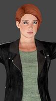 Woman Amelie  Low-Poly Ready for games 3D Model