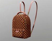 Louis Vuitton Palm Springs Backpack Damier Ebene Canvas