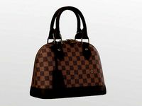 Louis Vuitton Alma BB Bag Damier Ebene Canvas