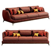 Black tie brando sofa large