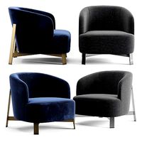 Porada Copine steel Armchair